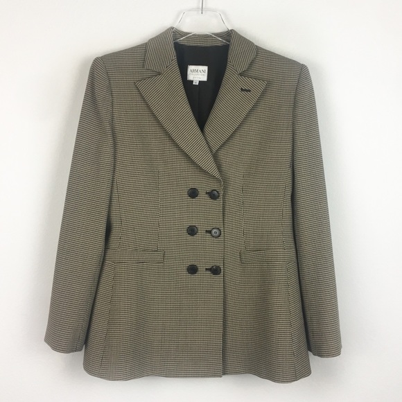 Armani Collezioni | Jackets & Coats | Armani Collezioni Vintage Diamond ...